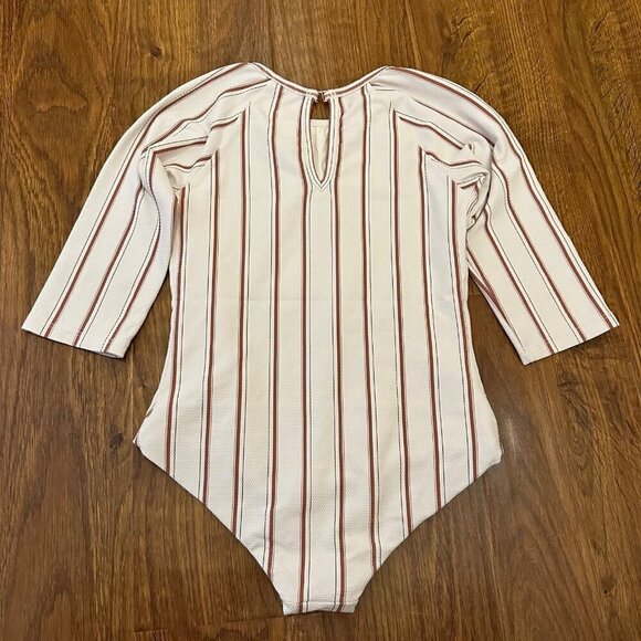 Eberjey striped Rashguard swimsuit - Picture 2 of 3